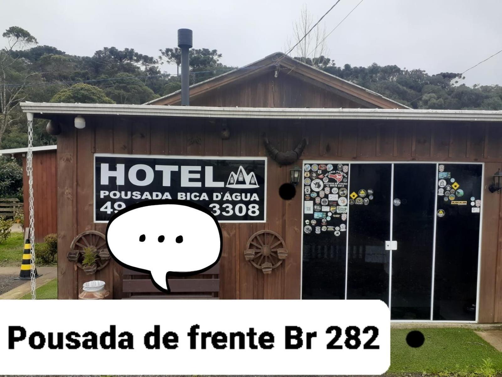 Pousada Bica D'Agua De Frente Br 282 Lages Dış mekan fotoğraf